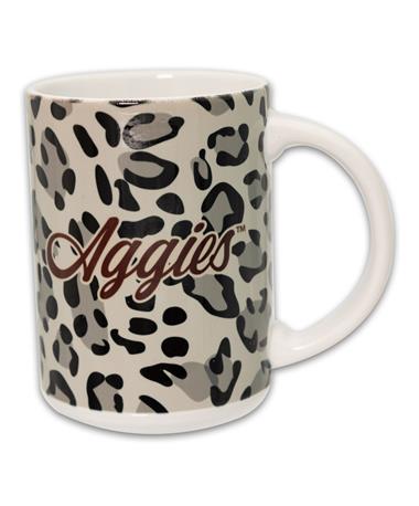 Texas A&M Aggies Leopard Print Mug