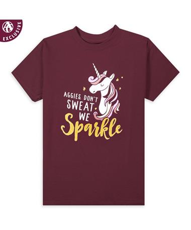 Texas A&M Unicorn Sparkle T-Shirt