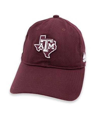 Texas A&M Adidas Slouch Lonestar Cap