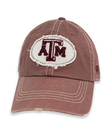 Texas A&M Brown Kut Worn Patch Cap