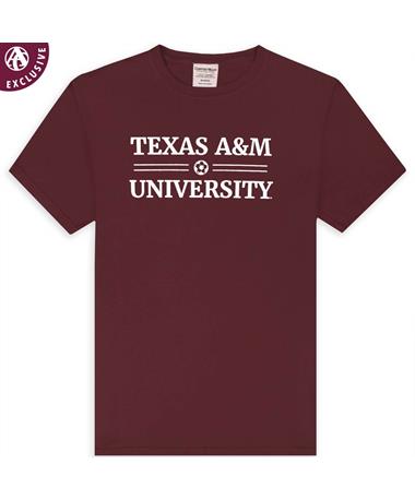 Texas A&M Soccer Comfort Wash T-Shirt