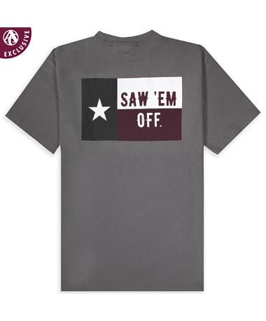 Saw 'Em Off Flag T-Shirt