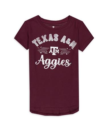Texas A&M Aggies Youth Colosseum Maroon Girl's T-Shirt