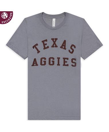 Texas Aggies Grey Arched T-Shirt