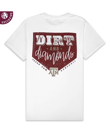 Texas A&M Dirt & Diamonds Comfort Colors T-Shirt