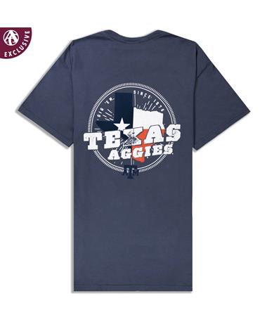 Texas Aggies State Of Texas Comfort Wash T-Shirt