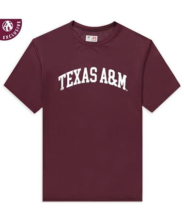 Texas A&M Simple Arch Performance T-Shirt