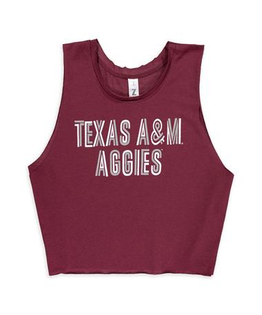 Texas A&M Aggies Maroon Muscle Tank