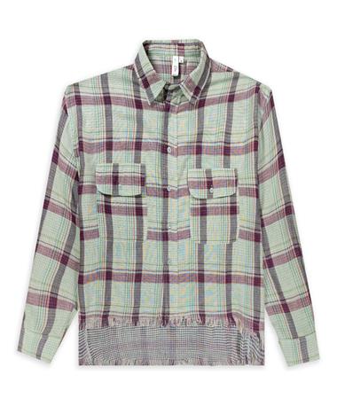 Plaid Cropped Flannel