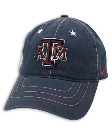 Texas A&M Navy Blue Freedom Z Adjustable Cap