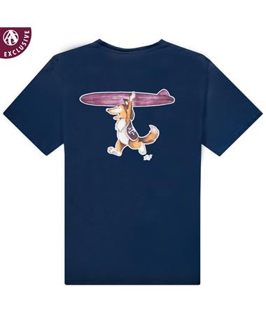 Texas A&M Surfing Reveille Youth T-Shirt