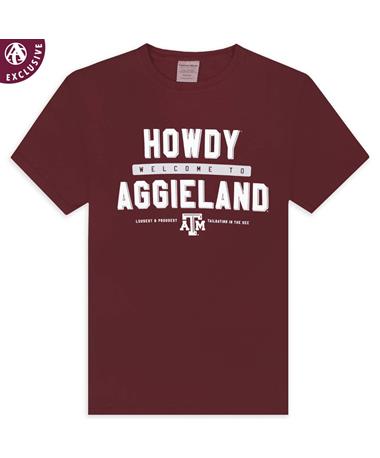 Texas A&M Maroon Howdy Tailgating T-shirt