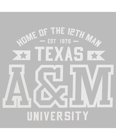 Texas A&M Home of the 12th Man Decal