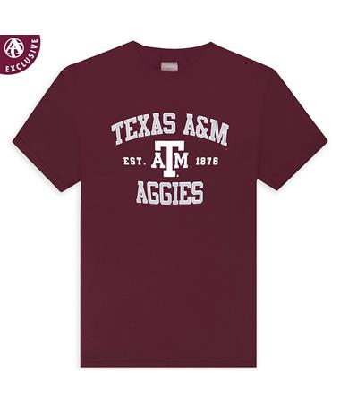 Texas A&M Aggies Arched Block Youth T-Shirt