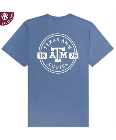 Texas A&M Circle Stamp 1876 A&H T-Shirt