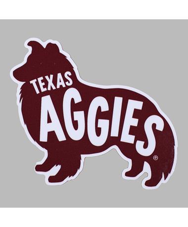 Texas A&M Aggies Reveille Dizzler Sticker