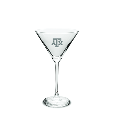 DROPSHIP ITEM: Texas A&M Martini Glass 2-pack