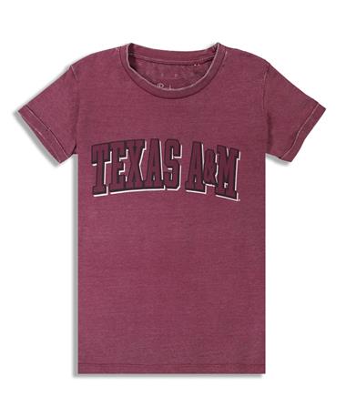 Texas A&M Pressbox Vintage Boyfriend T-shirt