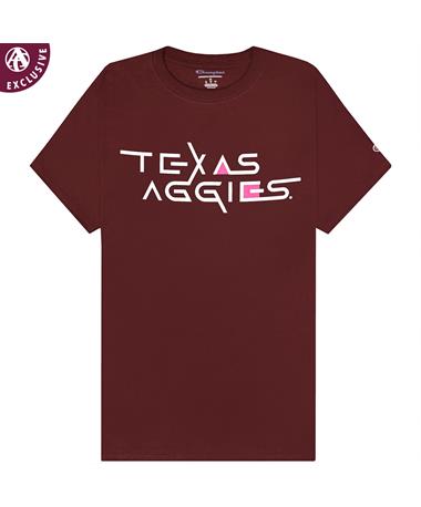 Texas Aggies Games Logo Champion T-Shirt