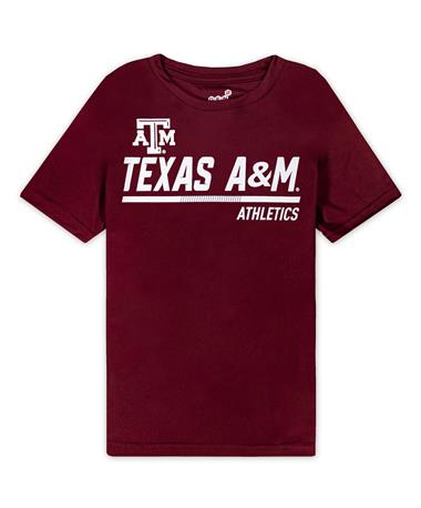 Texas A&M Engage Team Maroon Youth Performance Tee