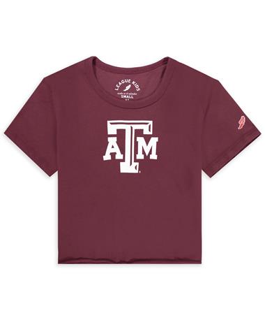 Texas ATM Beveled ATM Youth Girl's Cutoff Tee