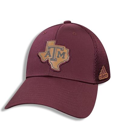 Texas A&M Maroon Adidas Structured Cap