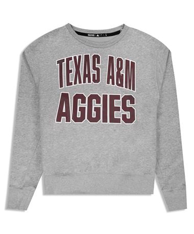 Texas A&M Aggies Adidas Vintage Crewneck