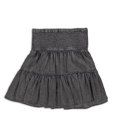 Ruched Tiered Skirt
