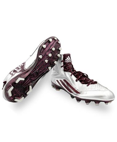 Texas A&M Adidas Lonestar High Maroon with White Tips