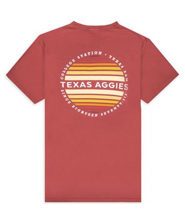 Texas A&M Aggies Circle Gradient T-Shirt