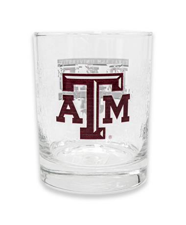 Texas A&M 14oz Dad Glass