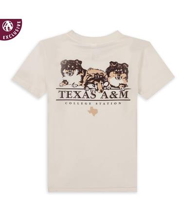 Texas A&M Youth Reveille Puppies T-Shirt