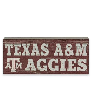 Texas A&M Aggies Table Top Sign