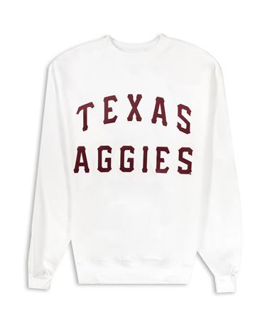 Texas A&M Aggies White Champion Sweatshirt