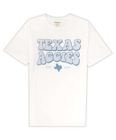 Texas A&M Aggies Groovy T-Shirt