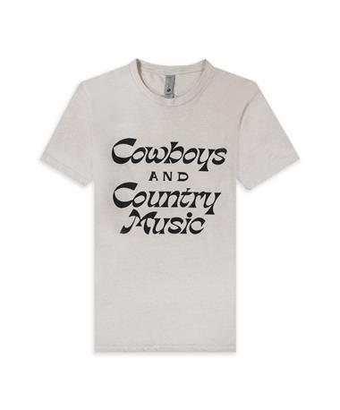 Cowboys And Country Music Ivory T-Shirt