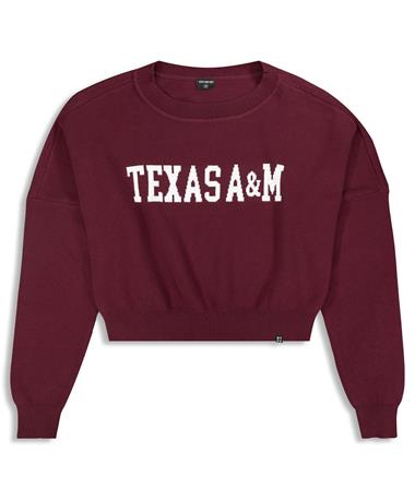 Texas A&M Maroon Ivy Knit Sweater