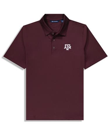 Texas A&M Maroon Cutter and Buck Polo