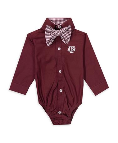 A&M LS Solid Button Down