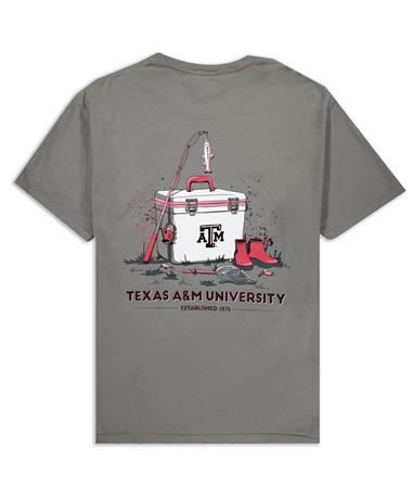 Texas A&M University Gone Fishing T-Shirt