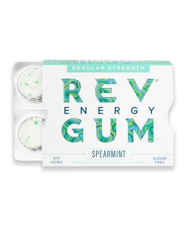 Spearmint Rev Energy Gum