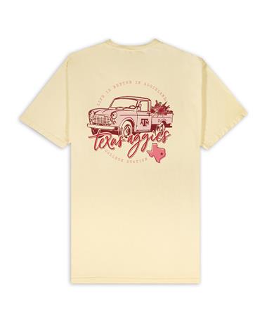 Texas A&M Aggies Flowers Truck T-Shirt
