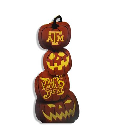 Texas A&M Pumpkin Stack Leaner