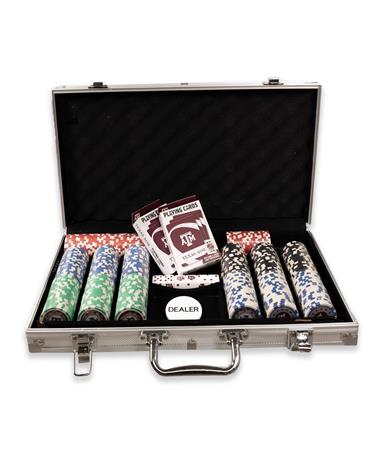 Texas A&M University 300 Piece Poker Set