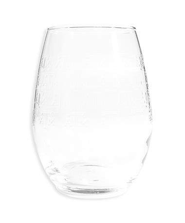 Texas A&M Stemless Wine Glass