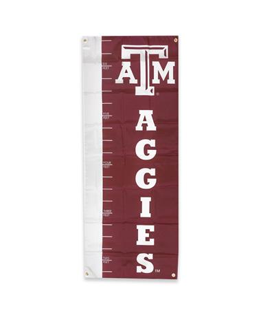 Texas A&M Aggies Growth Chart Banner