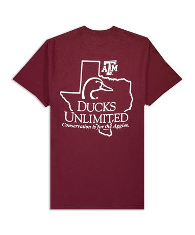 Texas A&M Duck's Unlimited Conservation And Education T-Shirt