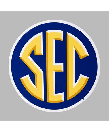 SEC Blue And Yellow Decal