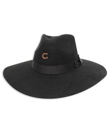 Charlie 1 Horse Highway Wool Hat Black