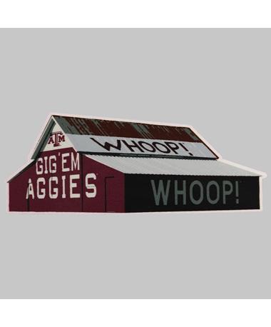 Texas A&M Barn Whoop Dizzler Sticker